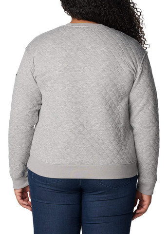 Сірий світшот Columbia меланж без декору (325000181)