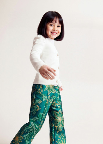 Зеленые кэжуал демисезонные прямые брюки Reserved