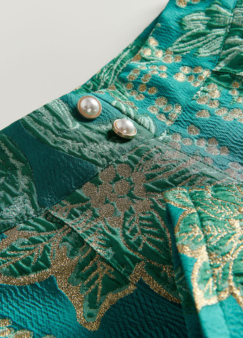 Зеленые кэжуал демисезонные прямые брюки Reserved