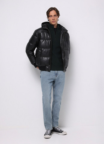 Черная демисезонная куртка Colin's