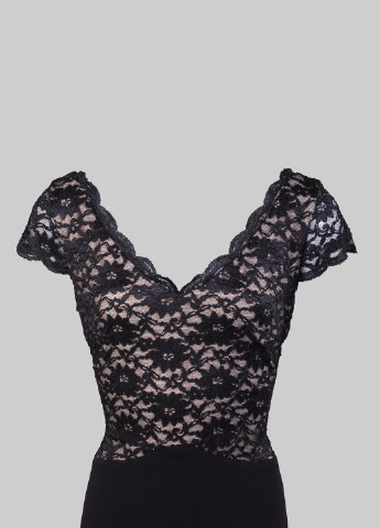 Комбинированное кэжуал платье Swing однотонное