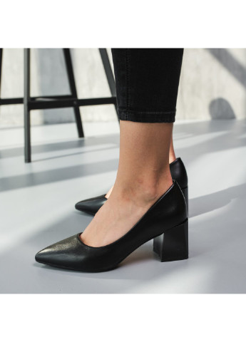 Fashion Туфли женские Ivery 3744 36 23,5 см Черный черный з искусственная кожа, украина — демисезон (254442320)