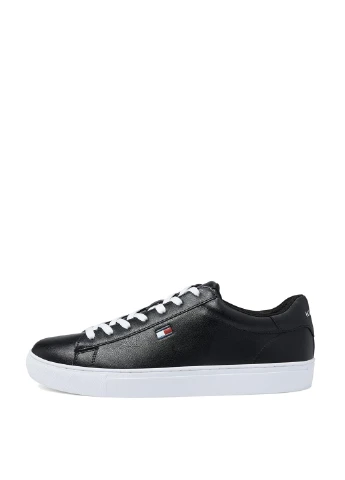 Черные кеды Tommy Hilfiger