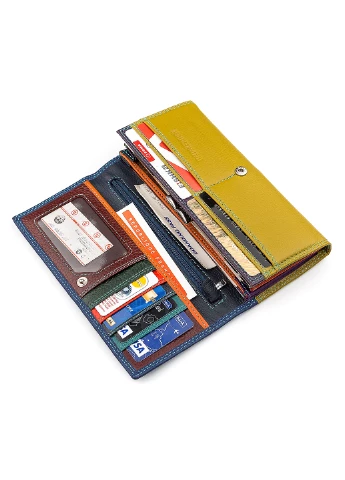 Жіночий шкіряний гаманець 18,5х9х3,5 см st leather (252131809)