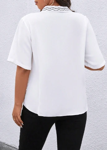 Белая блуза SHEIN