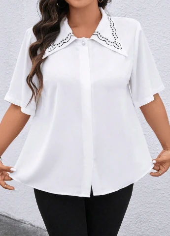 Белая блуза SHEIN