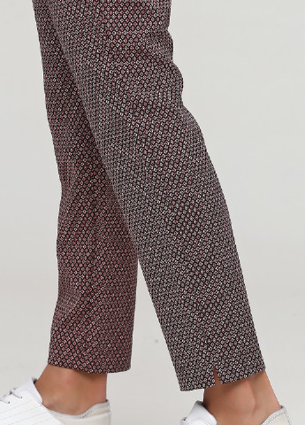 Комбинированные кэжуал демисезонные прямые брюки Gerry Weber