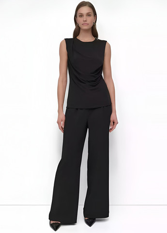 Чорна блуза DKNY