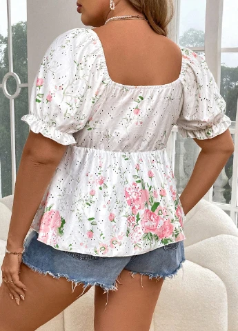 Біла блуза SHEIN