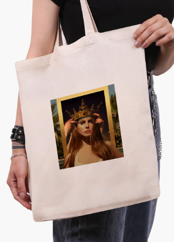 Еко сумка шоппер біла Ренесанс Лана дел Рей (Renaissance Lana Del Rey) (9227-1590-WT) Еко сумка шоппер біла 41*35 см MobiPrint (215943827)