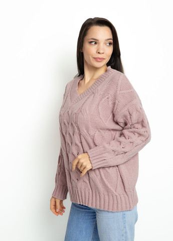 Ліловий демісезонний пуловер пуловер Time of Style