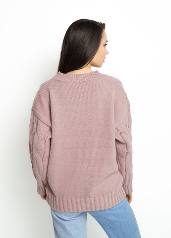 Ліловий демісезонний пуловер пуловер Time of Style