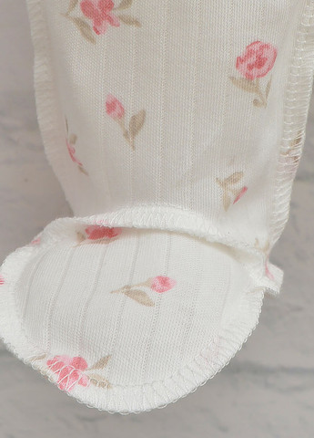 Blanka ползунки цветочный молочный повседневный хлопок, трикотаж производство - Украина