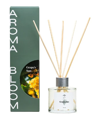 Аромадифузор для дому Grape's sun (Сонячний виноград) 100 ml Aroma Bloom (251195403)