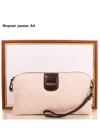 Жіночий шкіряний клатч-гаманець 24х14х2,5 см Desisan (195538916)