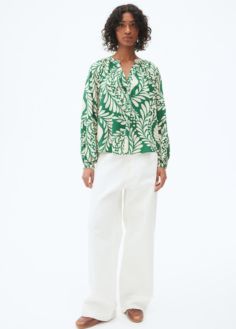Зелена блуза H&M