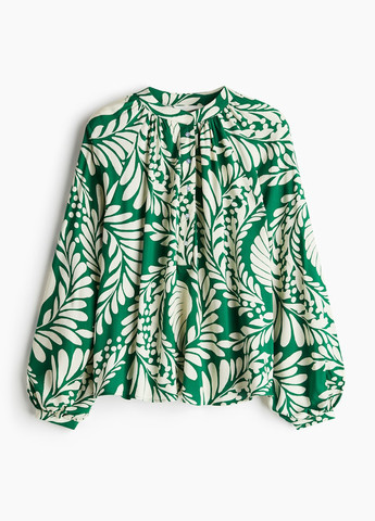 Зелена блуза H&M