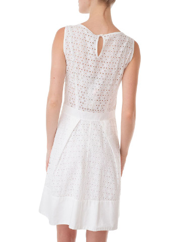 Белое кэжуал платье Zimo