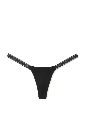 Чорний демісезонний комплект (бюстгальтер, трусики) Victoria's Secret