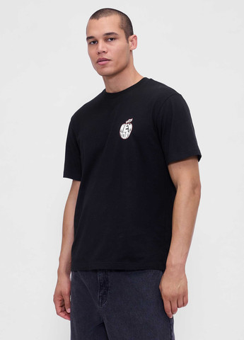 Черная футболка Gap