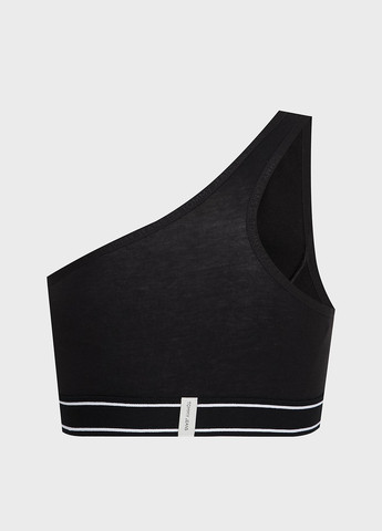 Чорний топ бюстгальтер Tommy Jeans без кісточок бавовна