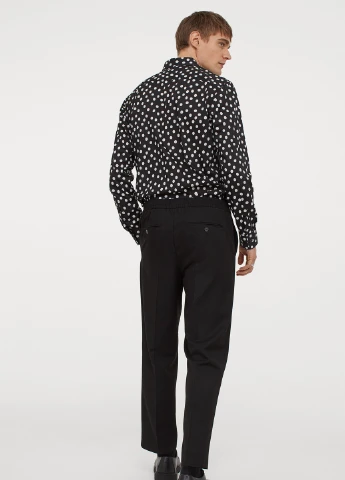 Черные брюки H&M