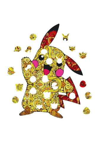 Пазл Шалунишка Пикачу Litle Friend А4 Puzzlean (253857231)