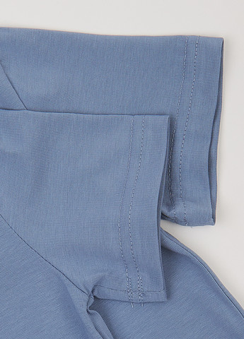 Блакитна демісезонна футболка Garnamama