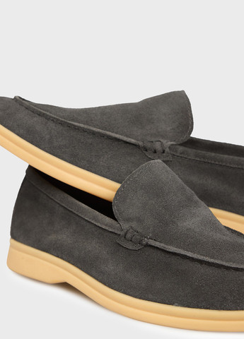 PRPY Туфли лоферы темно-серый з натуральная замша, китай — демисезон (334684228)