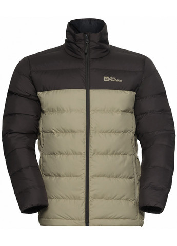 Коричневий демісезонний Пуховик Jack Wolfskin