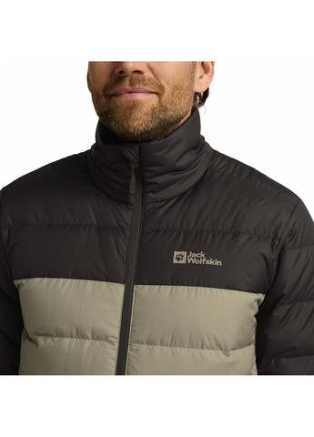 Коричневий демісезонний Пуховик Jack Wolfskin