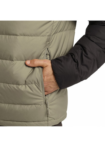 Коричневий демісезонний Пуховик Jack Wolfskin