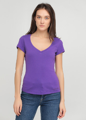Фиолетовая летняя футболка Killah