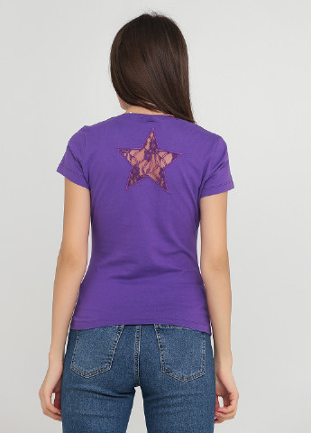 Фиолетовая летняя футболка Killah