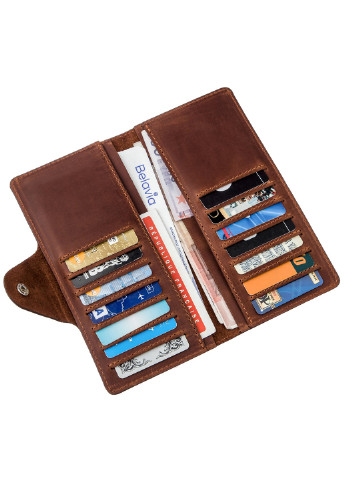 Мужской кожаный кошелек 18х8,5х1 см Shvigel (252132321)