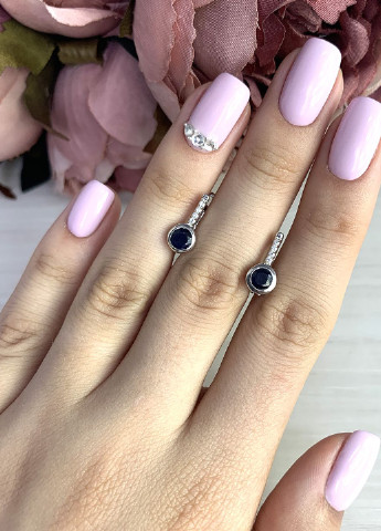 Сережки Silver Flame (181093260)