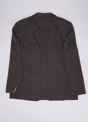 Пиджак C&A двубортный меланж коричневый кэжуал полиэстер
