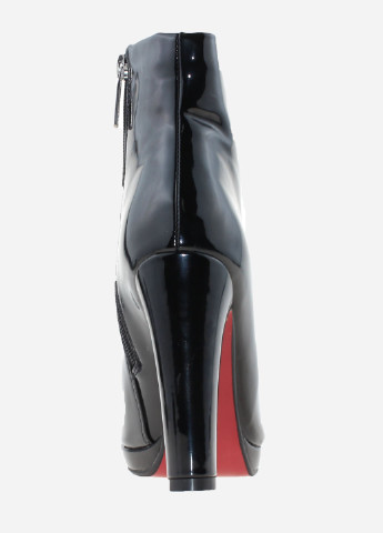 Осенние ботинки rk432-5578 black L&P из искусственной кожи