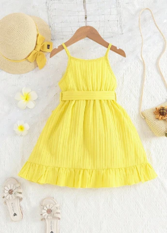 Жовта сукня SHEIN (323778896)