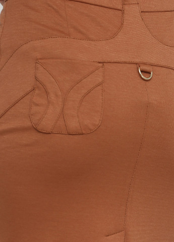 Горчичная кэжуал однотонная юбка Sassofono карандаш