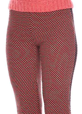Комбинированные кэжуал демисезонные прямые брюки Marks & Spencer