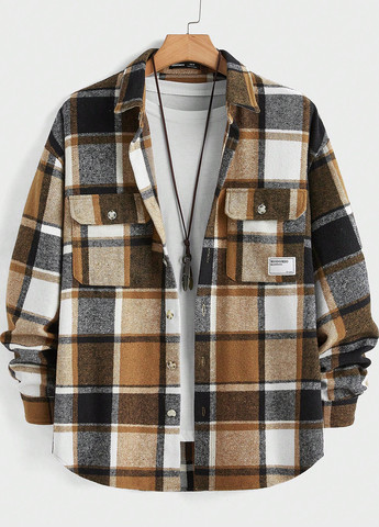 Куртка-рубашка SHEIN (346168144)