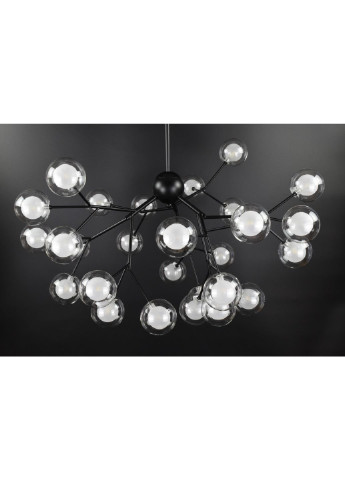 Люстра стельова підвісна на 27 ламп H690/27-bk Чорний 65х80х80 см. Sunnysky (253527880)