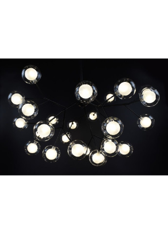 Люстра стельова підвісна на 27 ламп H690/27-bk Чорний 65х80х80 см. Sunnysky (253527880)