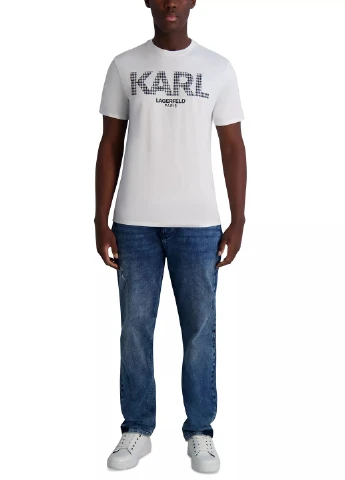 Біла футболка Karl Lagerfeld