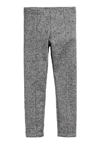 Серые демисезонные леггинсы H&M