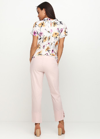 Розовые кэжуал летние брюки Lauren Vidal