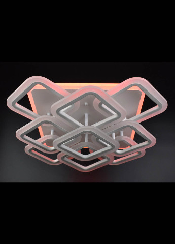 Люстра потолочная LED с пультом A2505/9S-RGB-wh Белый 13х49х49 см. Handmade (234537628)