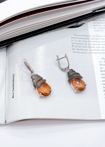 Сережки Silver Flame (301047942)