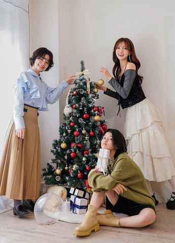 Белая кэжуал однотонная юбка SHEIN клешированная